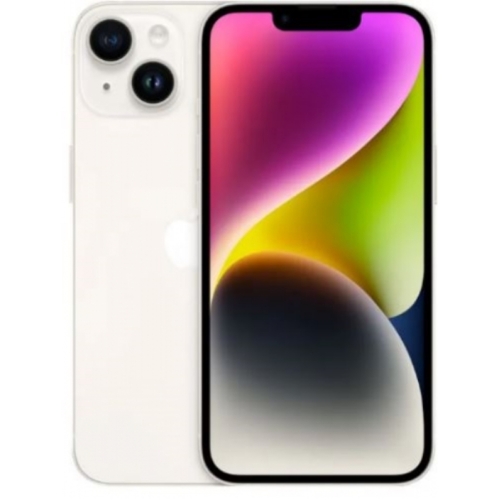 IPHONE 14 BLANC 5G 256GO BATTERIE:100% + COQUE ET VERRE TREMPE OFFERT