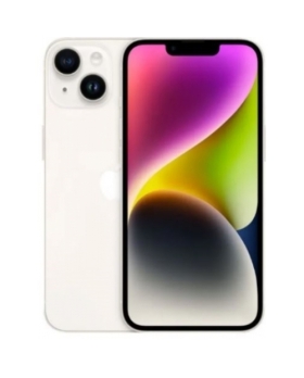 IPHONE 14 BLANC 5G 256GO BATTERIE:100% + COQUE ET VERRE TREMPE OFFERT