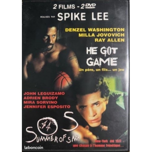 Spike Lee - 2 films - Summer of Sam + He Got Game Pack Dvd 