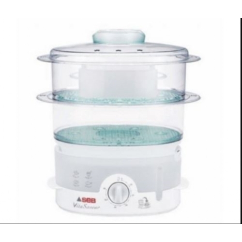 Seb VitaSaveur Ultracompact Cuiseur vapeur Cuisson saine 9L 800W 3 bols 