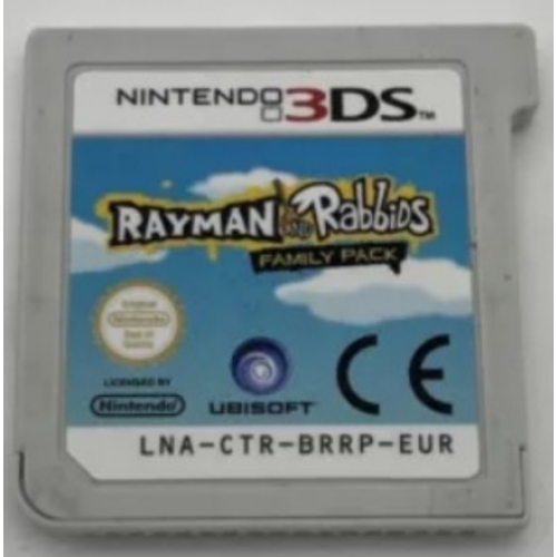 Rayman et les Lapins Crétins Family Pack loose 3DS