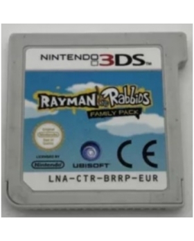 Rayman et les Lapins Crétins Family Pack loose 3DS