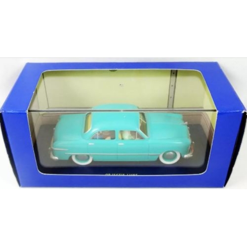Tintin - Editions Atlas - N° 49 La Ford turquoise Tintin Objectif Lune