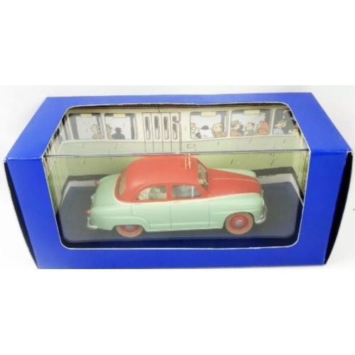 Tintin - Editions Atlas - N° 21 Le taxi Simca Aronde L'affaire Tournesol