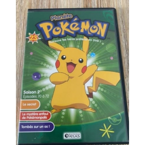 PLANETE POKEMON SAISON 2 EPISODES 70 a 72 Dvd