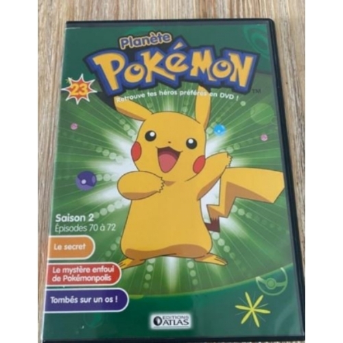 PLANETE POKEMON SAISON 2 EPISODES 70 a 72 Dvd