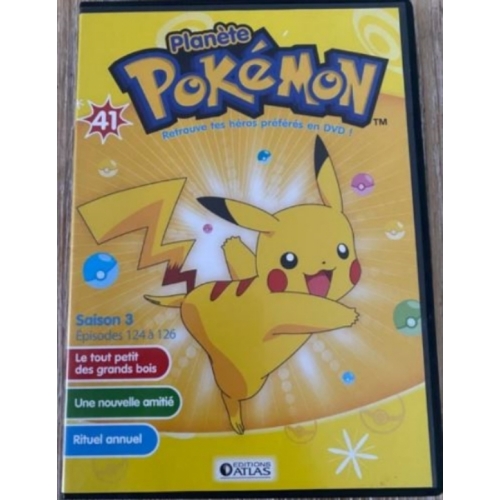 PLANETE POKEMON SAISON 3 EPISODES 124 a 126 Dvd
