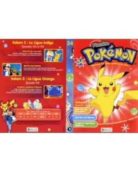 PLANETE POKEMON SAISON 2-3 EPISODES 103 a 105 Dvd