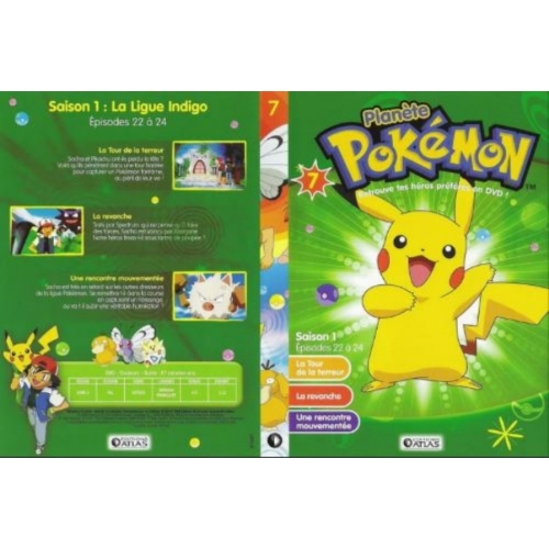 PLANETE POKEMON SAISON 1 EPISODES 22 a 24 Dvd