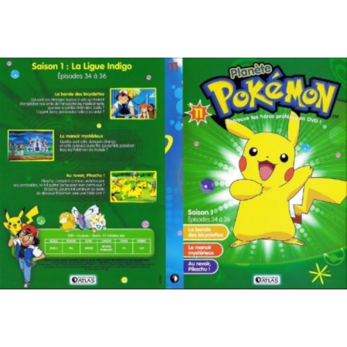 PLANETE POKEMON SAISON 1 EPISODES 34 a 36 Dvd