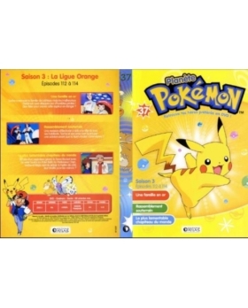 PLANETE POKEMON SAISON 3 EPISODES 112 a 114 Dvd 