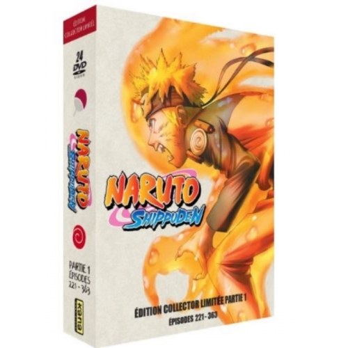 COFFRET NARUTO EDITION LIMITEE PARTIE 1 EPISODES 221/363