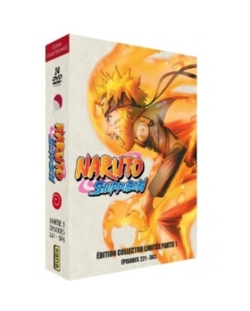 COFFRET NARUTO EDITION LIMITEE PARTIE 1 EPISODES 221/363