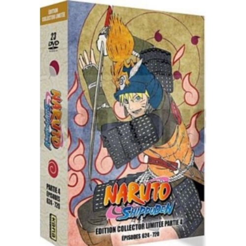 COFFRET NARUTO EDITION LIMITEE PARTIE 4 EPISODES 624/720