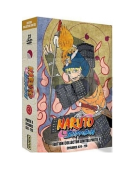 COFFRET NARUTO EDITION LIMITEE PARTIE 4 EPISODES 624/720