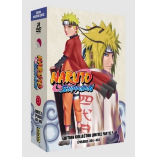COFFRET NARUTO EDITION LIMITEE PARTIE 2 EPISODES 364-493
