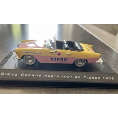 SIMCA OCEANE ASPRO DU TOUR DE FRANCE 1958 EDITION ATLAS