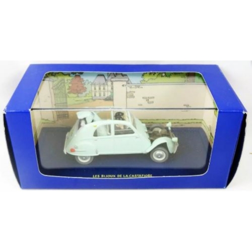 Tintin - Editions Atlas - N° 33 La 2CV Citroen emboutie Les bijoux de la Castafiore