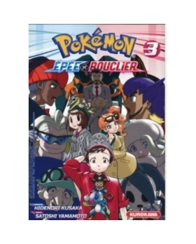 Pokémon Epée et bouclier Tome 3 MANGA