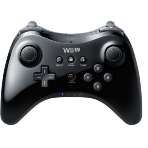 MANETTE PRO WII U SANS FIL NOIRE