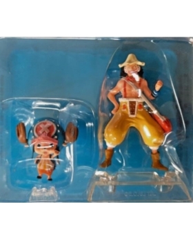 One Piece figurines Usopp et TonyTony Chopper N°3 + Fascicule