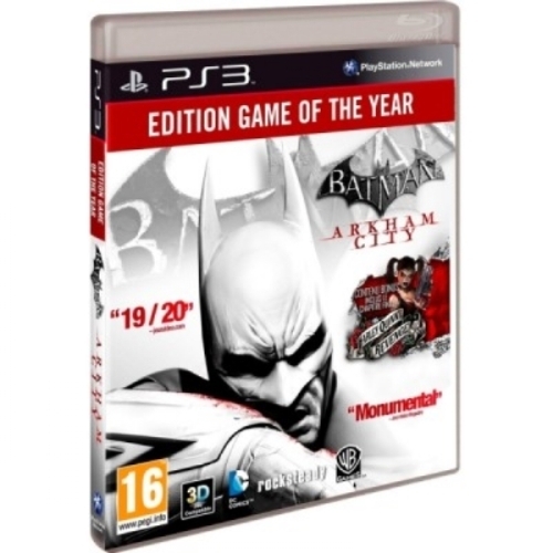 Batman: Arkham City - Edition Jeu de l'Année PS3 AVEC NOTICE