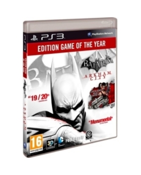 Batman: Arkham City - Edition Jeu de l'Année PS3 AVEC NOTICE