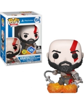 POP 154 PLAYSTATION KRATOS WITH THE BLADES OF CHAOS 