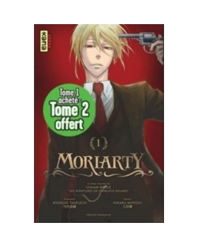 Pack 1+1 Moriarty (Tomes 1+2) OP 1+1 Kana 2024 Manga 