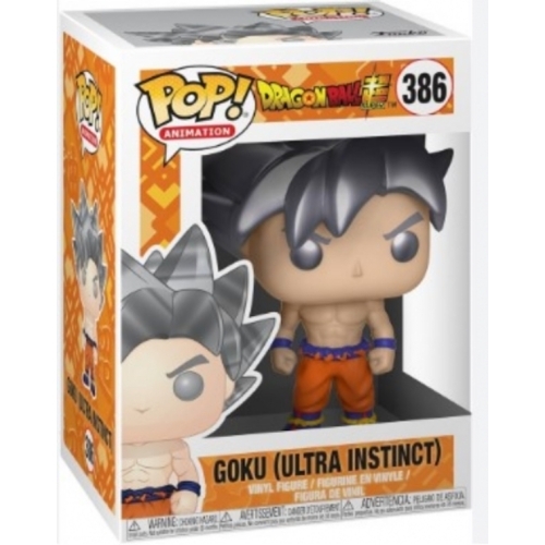 Funko Pop! Animation: DBS - Goku - (Ultra Instinct Form) - Dragon Ball POP N°386