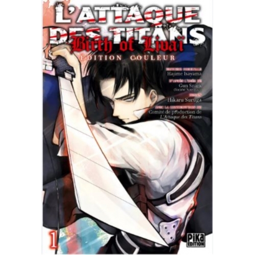 L'Attaque des Titans - Birth of Livaï Tome 1 Edition Couleur MANGA