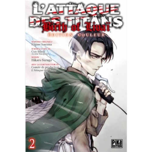 L'Attaque des Titans - Birth of Livaï Tome 2 Edition Couleur MANGA