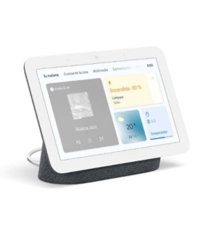 Google Nest HUB 2eme Gen GUIK2 Haut-Parleur Intelligent 7" Gris 