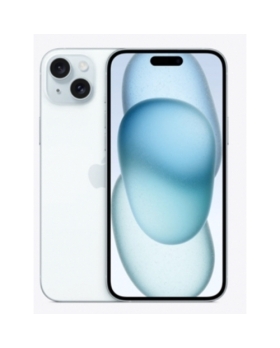 IPHONE 15 PLUS BLEU 128GO BATTERIE:100% + COQUE ET VERRE TREMPE OFFERT