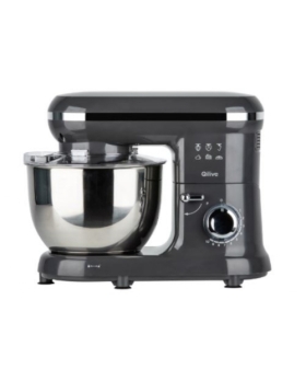 Robot pâtissier QILIVE Q.5179 - Noir 1300 W, Capacité 4.5 L, 10 vitesses, 3 accessoires inclus