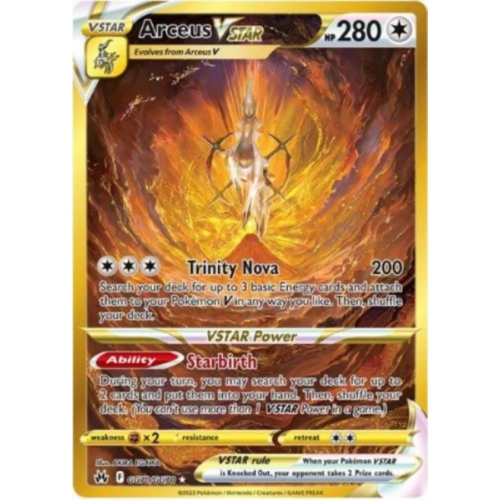 ARCEUS VSTAR PV280 GG70/GG70 GRADEE 9