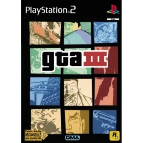  GTA III PS2 sans notice