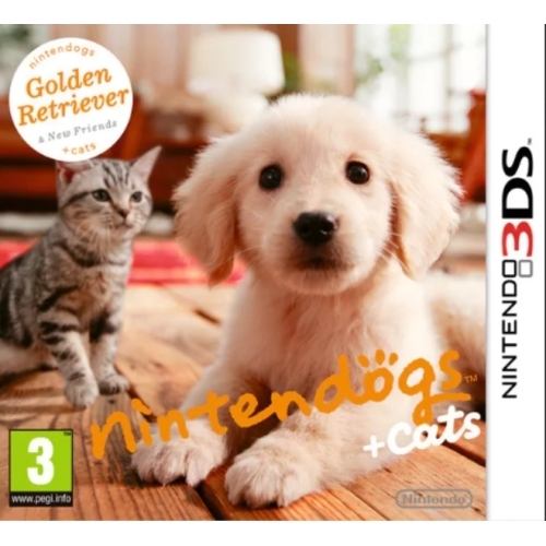 Nintendogs Et Cats Golden Retriever 3ds