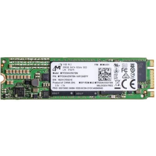 DISQUE DUR INTERNE MICRON 256GO MTFDDAV256TBN SATA SSD NVME 