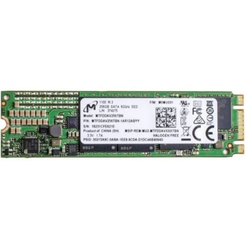 DISQUE DUR INTERNE MICRON 256GO MTFDDAV256TBN SATA SSD NVME 