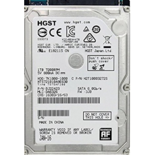 DISQUE DUR interne  2.5 HDD HGST 1TO 