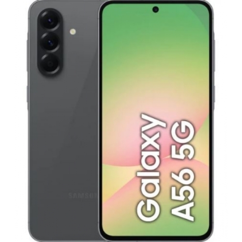SAMSUNG GALAXY A56 5G NOIR 50MPX 256GO RAM:8GO ECRAN:120HZ AMOLED 6.7''