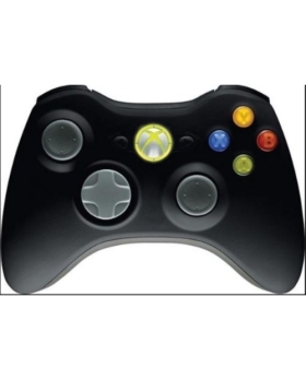 MANETTE XBOX 360 OFFICIELLE NOIR 