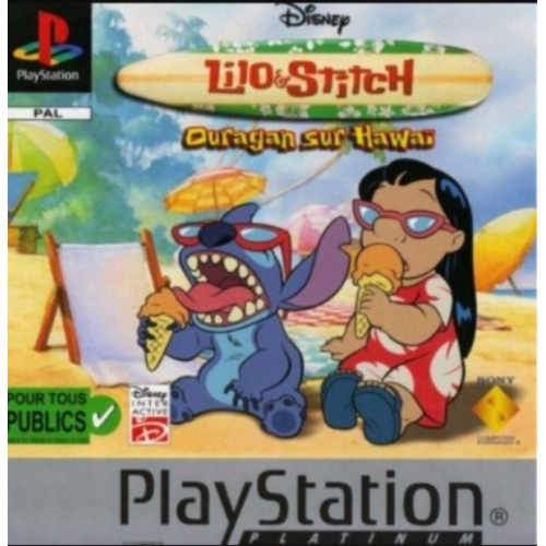 Lilo & Stitch : Ouragan sur Hawaï Platinum PS1 avec notice