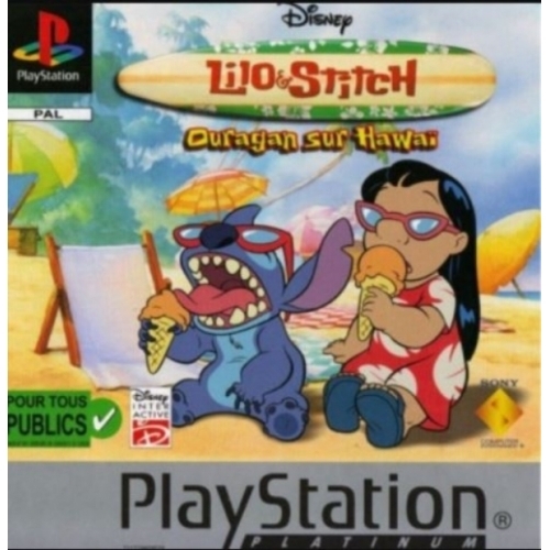 Lilo & Stitch : Ouragan sur Hawaï Platinum PS1 avec notice