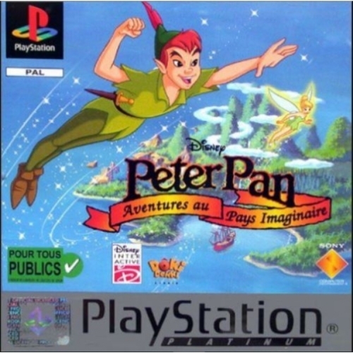 Peter Pan : Aventures au Pays Imaginaire Platinum PS1 avec notice 