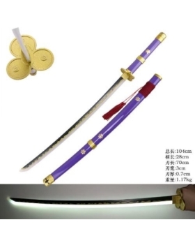 SH-661V-GD KATANA ENMA ZORO RORONOA ONE PIECE V2 ENMA LUMINEUX