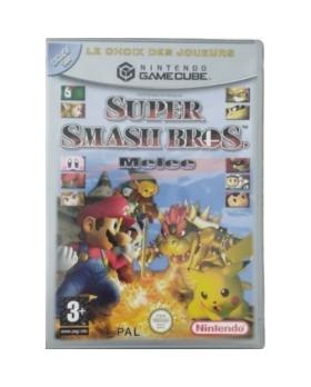 SUPER SMASH BROS MELEE GAMECUBE AVEC NOTICE (LE CHOIX DES JOUEURS)