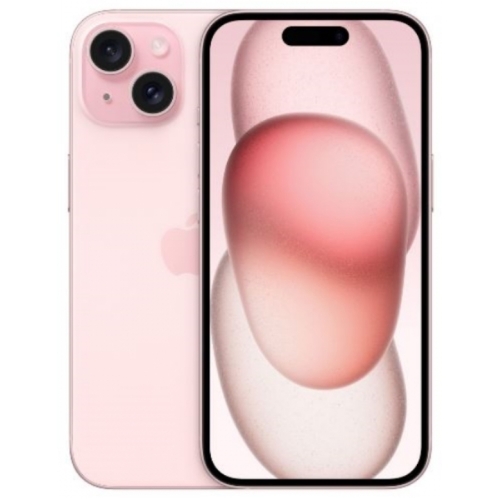 IPHONE 15 5G 128GO ROSE BATTERIE:100% + COQUE ET VERRE TREMPE OFFERT