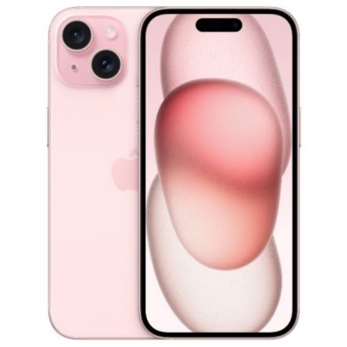 IPHONE 15 5G 128GO ROSE BATTERIE:100% + COQUE ET VERRE TREMPE OFFERT